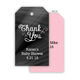 Chalkboard Thank You Hanging Gift Tags with Organza Bags Image 3 of 5